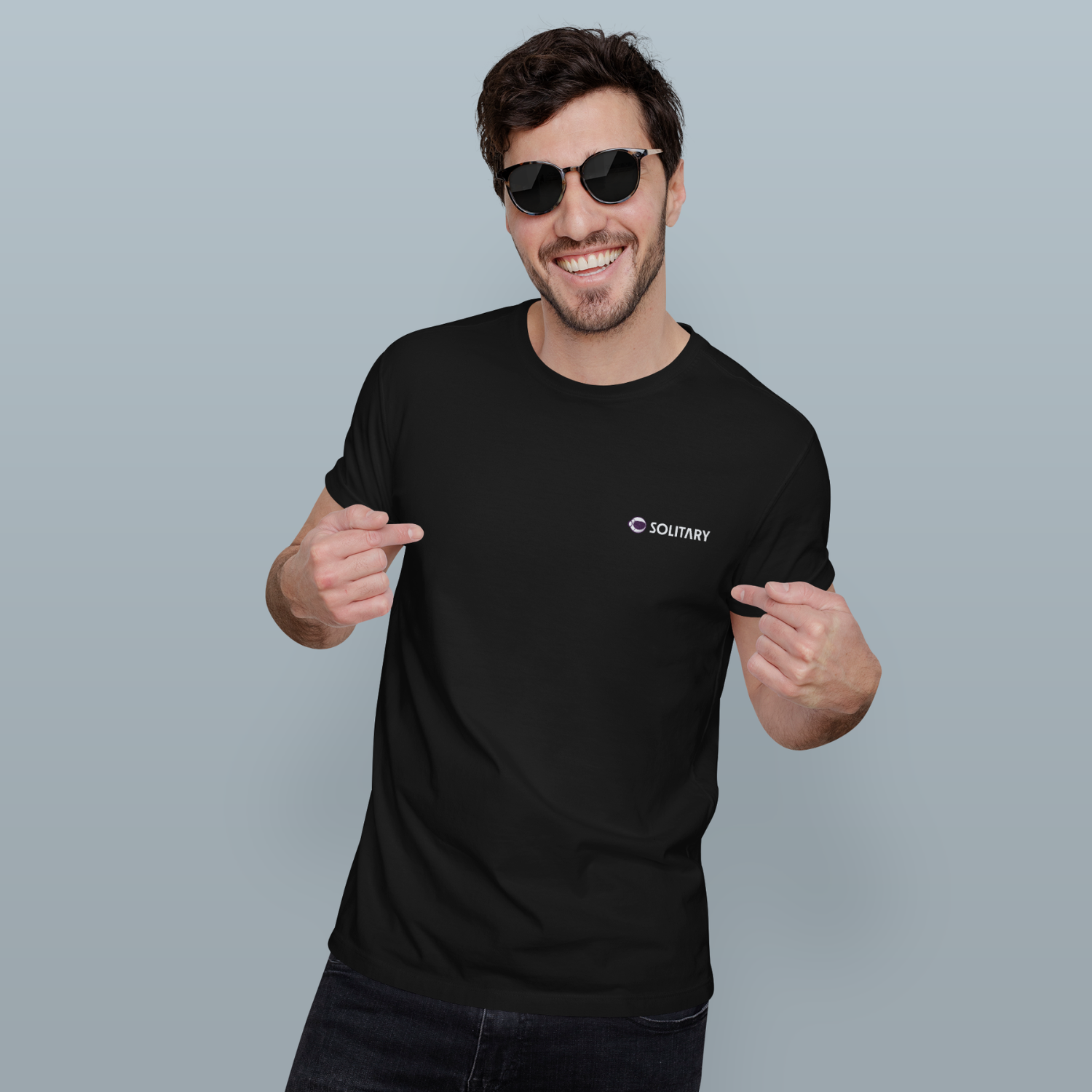 Imagem de Camiseta T-shirt Masculina PRIME Solitary - Logo - MU1036